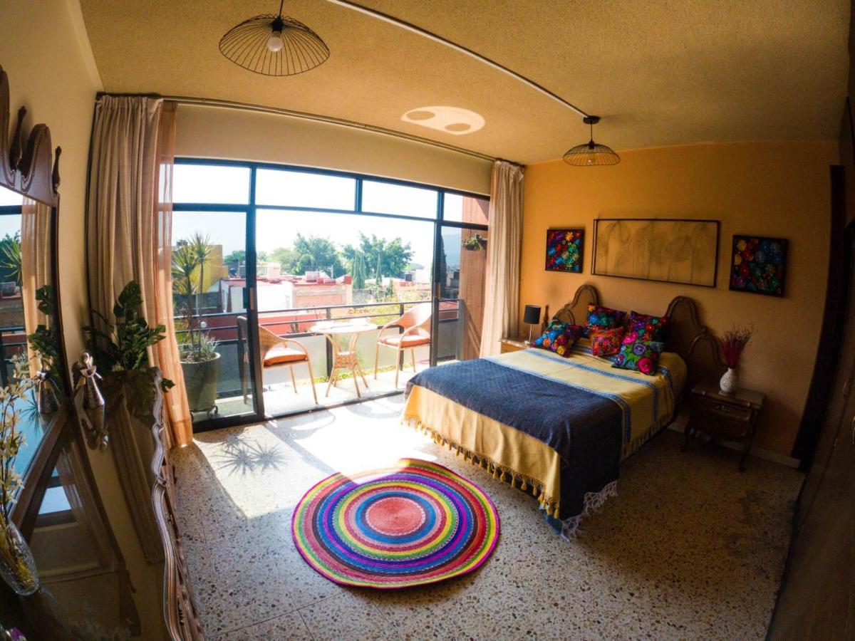 Casa De Las Palmas Guest House Oaxaca ภายนอก รูปภาพ