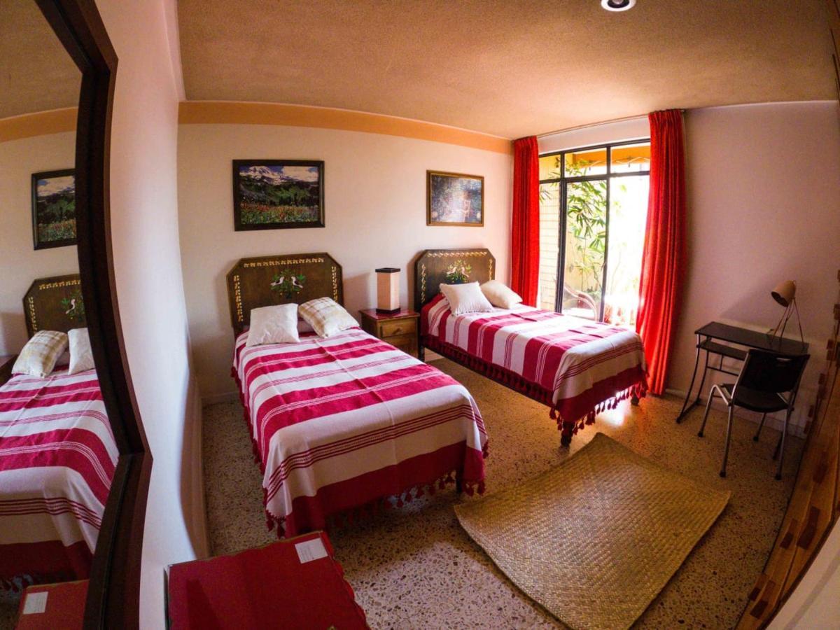 Casa De Las Palmas Guest House Oaxaca ภายนอก รูปภาพ
